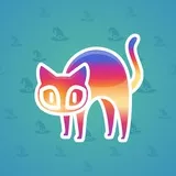 Scared Cat #16350 Scared Cat #16350