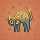 Scared Cat #16377 Scared Cat #16377