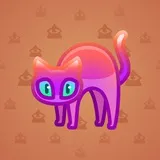 Scared Cat #16396 Scared Cat #16396