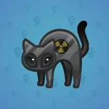 Scared Cat #16407 Scared Cat #16407