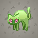 Scared Cat #16440 Scared Cat #16440
