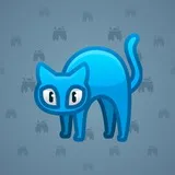 Scared Cat #16472 Scared Cat #16472