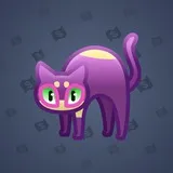 Scared Cat #1650 Scared Cat #1650
