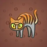 Scared Cat #16500 Scared Cat #16500