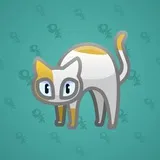 Scared Cat #16515 Scared Cat #16515