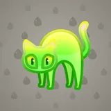 Scared Cat #1654 Scared Cat #1654