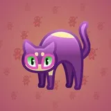 Scared Cat #16555 Scared Cat #16555