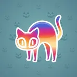 Scared Cat #16558 Scared Cat #16558
