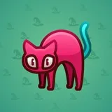 Scared Cat #16572 Scared Cat #16572