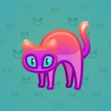 Scared Cat #16575 Scared Cat #16575