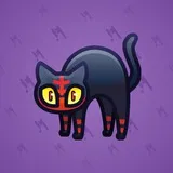 Scared Cat #16594 Scared Cat #16594