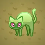 Scared Cat #16600