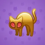 Scared Cat #16616 Scared Cat #16616