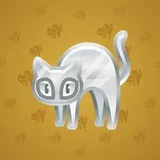 Scared Cat #16656 Scared Cat #16656