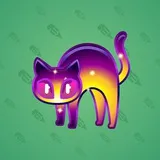 Scared Cat #16679 Scared Cat #16679