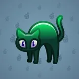 Scared Cat #16690 Scared Cat #16690