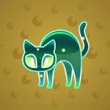 Scared Cat #16703 Scared Cat #16703