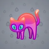 Scared Cat #16760 Scared Cat #16760