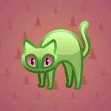 Scared Cat #16776 Scared Cat #16776