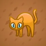 Scared Cat #16797 Scared Cat #16797