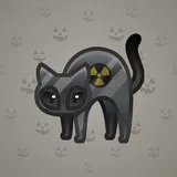 Scared Cat #16807 Scared Cat #16807