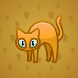 Scared Cat #16820 Scared Cat #16820