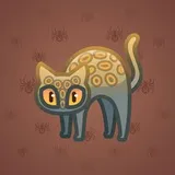 Scared Cat #16823 Scared Cat #16823