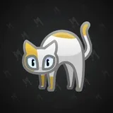 Scared Cat #16839 Scared Cat #16839