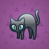 Scared Cat #16843 Scared Cat #16843