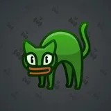 Scared Cat #16876 Scared Cat #16876