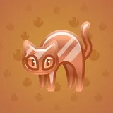 Scared Cat #16908 Scared Cat #16908