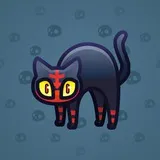 Scared Cat #16914 Scared Cat #16914
