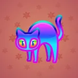Scared Cat #16983 Scared Cat #16983
