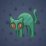 Scared Cat #17032 Scared Cat #17032