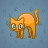 Scared Cat #17045 Scared Cat #17045