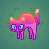 Scared Cat #17110 Scared Cat #17110