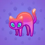 Scared Cat #17180 Scared Cat #17180