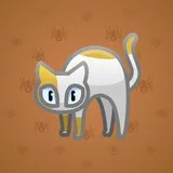 Scared Cat #17240 Scared Cat #17240