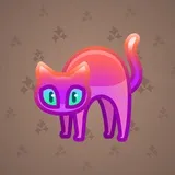 Scared Cat #17323 Scared Cat #17323
