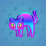 Scared Cat #17367 Scared Cat #17367