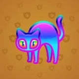Scared Cat #17369 Scared Cat #17369