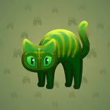 Scared Cat #1740 Scared Cat #1740