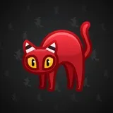 Scared Cat #17421 Scared Cat #17421