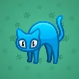 Scared Cat #17430 Scared Cat #17430