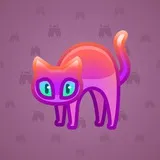 Scared Cat #17437 Scared Cat #17437