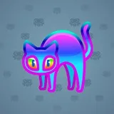 Scared Cat #17447 Scared Cat #17447