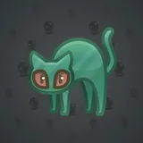 Scared Cat #17448 Scared Cat #17448