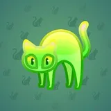 Scared Cat #17477 Scared Cat #17477