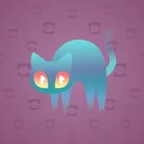 Scared Cat #17485