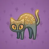 Scared Cat #17522 Scared Cat #17522